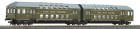 13737 Tillig 2 End cars for four unit double deck train